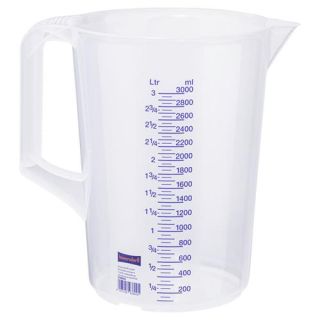 Hünersdorff - Maatkan met maatverdeling PP 3.0 liter