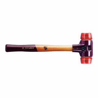 Halder - Hamer SIMPLEX plastic, houten steel 60mm