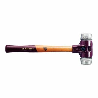 Halder - Hamer SIMPLEX metaal, houten steel 30mm