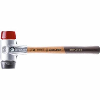 Halder - Hamer SIMPLEX alu. Rubber/plastic, 30mm