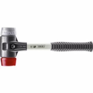 Halder - Hamer SIMPLEX, fiber steel. Plastic/metaal 30mm