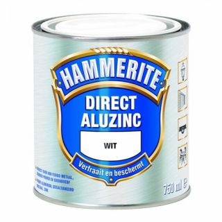 Hammerite - Direct Over AluZinc 750ml. Zilvergrijs