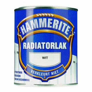 Hammerite - Radiatorlak 250ml. Wit