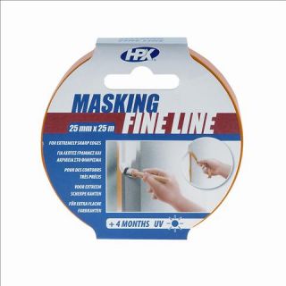 HPX - Masking tape 4400 - oranje, 19mm x 50m