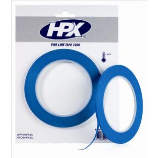 HPX - Fine line tape - blauw, 6mm x 33m