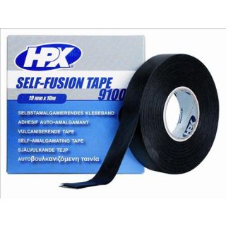 HPX - Zelfvulkaniserende tape - zwart, 19mm x 10m