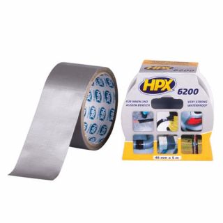 HPX - Pantsertape - zilver, 50mm x 5m