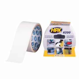 HPX - Pantsertape - wit, 50mm x 5m