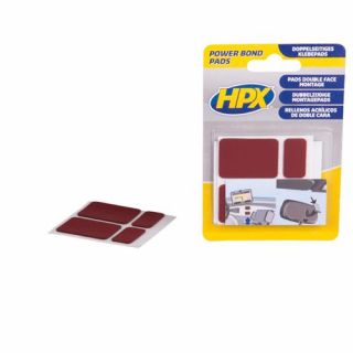 HPX - HSA Dubbelzijdige tape - zwart, pads