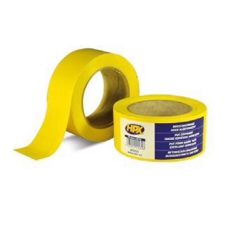 HPX - Betonbekistingstape - geel, 50mm x 33m.