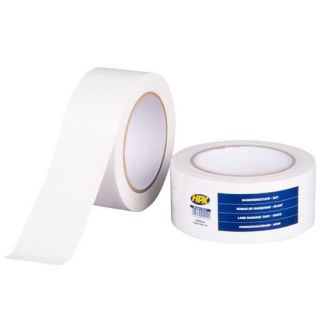 HPX - Markeertape - wit, 50mm x 33m.
