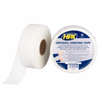 HPX - Stucadoorstape - wit, 50mm x 90m.