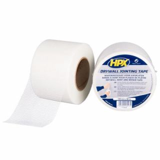 HPX - Stucadoorstape - wit, 100mm x 90m.