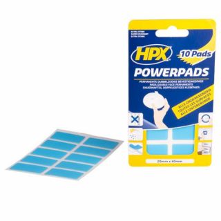 HPX - Dubbelzijdige powerpads, 20x40mm (10-st.)