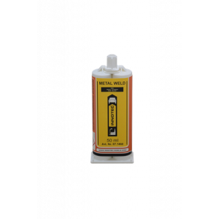 Innotec - Metal weld 2 componenten lijm zwart, tube 50ml.