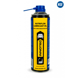 Innotec - Nutriflon Grease Spray NSF, spuitbus 500ml.