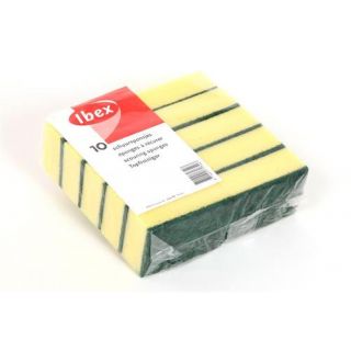 Ibex - Schuursponsen 9x5,5x3,5cm 10-st.