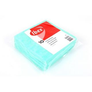 Ibex - Huishouddoekje groen 38x40cm 10-st.