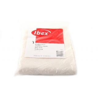 Ibex - Gestikte dweil wit 60x60cm