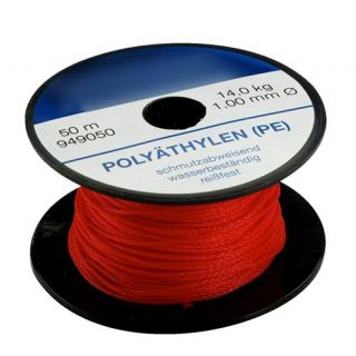 Jung - 949 - Schietloodkoord wit, 1mm x 50m