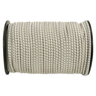 Konvox - Elastisch koord 8 mm haspel à 100mtr zwart