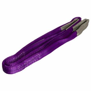 Konvox - Hijsband met lussen violet 1 ton 6m