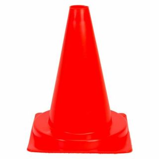 Konvox - Kegel 32 cm oranje verzwaard