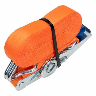 Konvox - Spanband 25mm ratel 909 haak 1002 8m Oranje