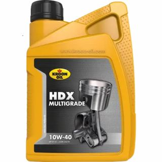 Kroon-Oil - HDX 10W-40 Motorolie flacon, 1-liter