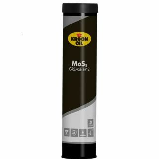 Kroon-Oil - MoS2 Grease EP 2 smeervet patroon, 400gr.