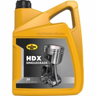 Kroon-Oil - HDX 30 olie voor benzinemotoren flacon, 5Ltr.