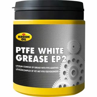 Kroon-Oil - PFTE white grease EP2 smeervet pot, 600gr.