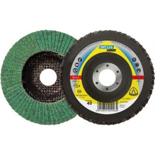 Klingspor - Lamellenschijf conisch (6°) 115x22,23mm, K-80