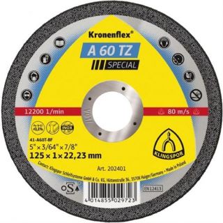 Klingspor - Kronenflex doorslijpschijf 125x1x22,23mm