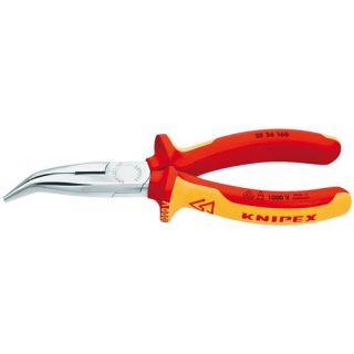 Knipex - VDE Radiotang 40° gebogen + zijsnijder 160mm