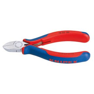 Knipex - Electronica zijkniptang zonder facet met veer 125mm