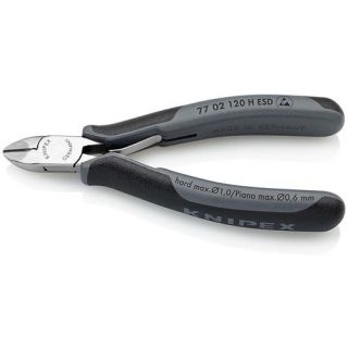 Knipex - ESD Electronica zijkniptang hardmetaal 120mm