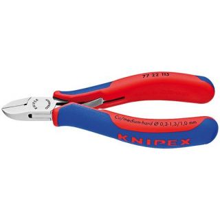 Knipex - Electronica zijkniptang rond zonder facet 115mm