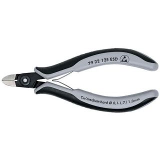 Knipex - ESD Electronica zijkniptang rond 125mm