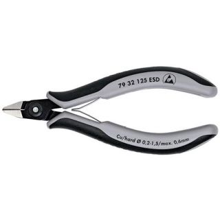 Knipex - ESD Electronica zijkniptang spits 125mm