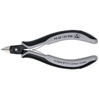 Knipex - ESD Electronica zijkniptang spits 125mm