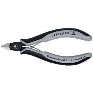 Knipex - ESD Electronica zijkniptang spits 125mm
