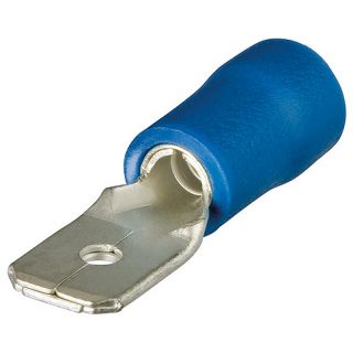 Knipex - Steekhuls plat blauw 1,5-2,5mm, 100 st.