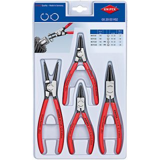 Knipex - Borgringtangen set type 44 + 46 4-delig