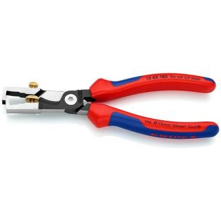 Knipex - Afstriptangen met kabelschaar 180mm