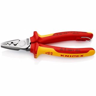 Knipex - Krimptang voor adereindhulzen 0,25-16,0 mm²