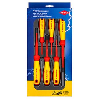Knipex - VDE Schroevendraaierset "slim" kruiskop PH+PZ