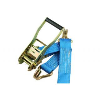 Loadlok - Spanband met ratel en haak 50mm x 9,0mtr blauw