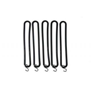 Loadlok - Rubber elastieken met S-haak, 7x200mm, 5-stuks