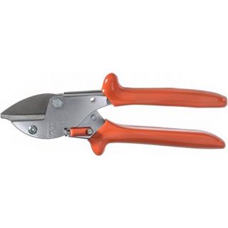 Löwe - Snoeischaar met aambeeld, recht,PVC handgreep